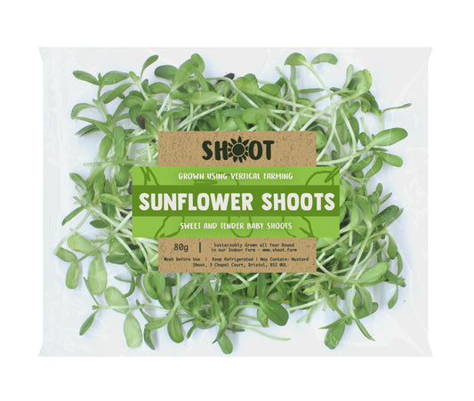 Sunflower Shoots 80g Bag